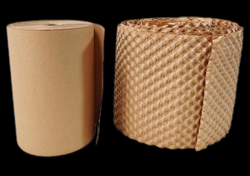 Kraft paper roll shown for equipment-based application review